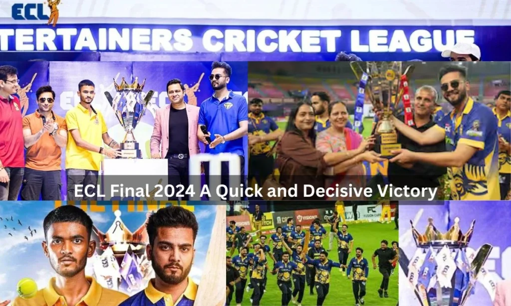 ECL Final 2024 Winner Haryanvi Hunters Win by 8 Wickets