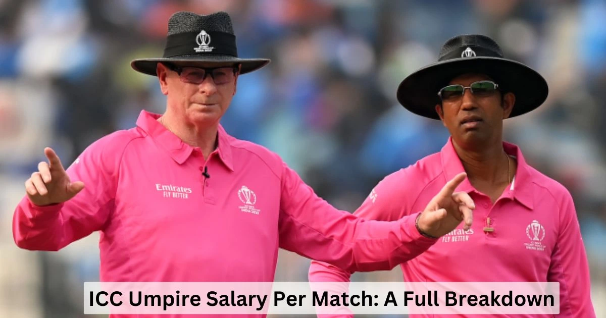 ICC Umpire Salary Per Match