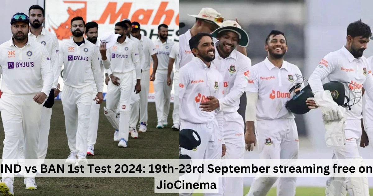 IND vs BAN 1st Test 2024